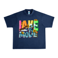 Navy Lake mode summer Urban Heavy Tee - NancyCooperArtShop