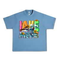 Pebble Blue Lake mode summer Urban Heavy Tee - NancyCooperArtShop