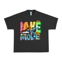 Pigment Black Lake mode summer Urban Heavy Tee - NancyCooperArtShop