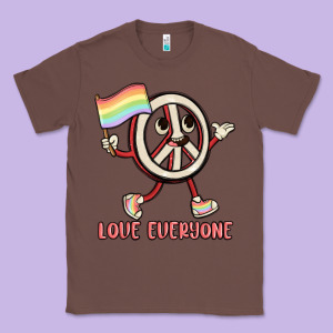 Love Everyone Classic Tee Designed By Maliassmallbusiness