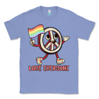 Colony Blue love everyone Classic Tee - MaliasSmallBusiness