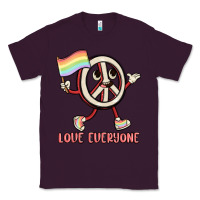 Plum love everyone Classic Tee - MaliasSmallBusiness