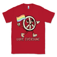 Red love everyone Classic Tee - MaliasSmallBusiness