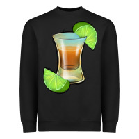 Black Tequila Shot Heavyweight Sweatshirt - Jasminsmagicworld