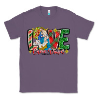 Lavender Love Came Down Classic Tee - CowhideDigitalArt