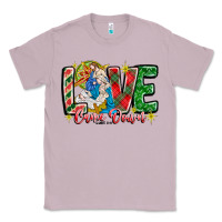 Lilac Love Came Down Classic Tee - CowhideDigitalArt