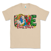 Mushroom Love Came Down Classic Tee - CowhideDigitalArt