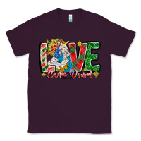 Plum Love Came Down Classic Tee - CowhideDigitalArt