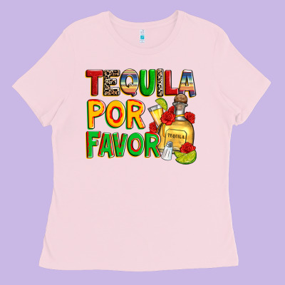 Tequila Por Favor Ladies Tee Designed By Zillion Design Studio