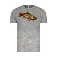 Cloud Rock brown trout Vintage Tee - LillyAllenDesigns