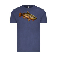 Vintage Denim brown trout Vintage Tee - LillyAllenDesigns