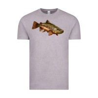 Vintage Zinc brown trout Vintage Tee - LillyAllenDesigns