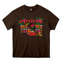 Chocolate Brown mexican mom Heavy Core Tee - CTS Tumbler Store