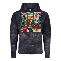 Cloud Black flamenco dancer seamless pattern Vintage Hoodie - BundleAndBundleShop