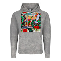 Cloud Rock flamenco dancer seamless pattern Vintage Hoodie - BundleAndBundleShop