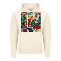 Vintage Artic flamenco dancer seamless pattern Vintage Hoodie - BundleAndBundleShop