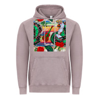 Vintage Zinc flamenco dancer seamless pattern Vintage Hoodie - BundleAndBundleShop