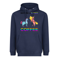 Navy Before After Coffee Heavyweight Hoodie - Bettercallsaul