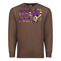 Chestnut Mardi Gras Day Nurse Premium Sweatshirt - NancyCooperArtShop