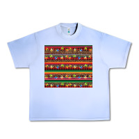 Grape Ice Christmas lights serape Urban Heavy Tee - BarkalooDesign