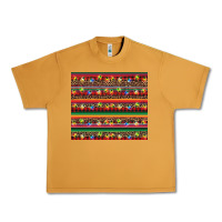 Peanut Butter Christmas lights serape Urban Heavy Tee - BarkalooDesign