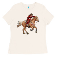 Bone christmas cowgirl Ladies Tee - RanaPortraitStore