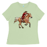 Matcha christmas cowgirl Ladies Tee - RanaPortraitStore