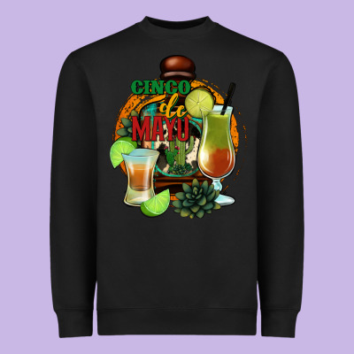 Cinco De Mayo Heavyweight Sweatshirt Designed By Jasminsmagicworld