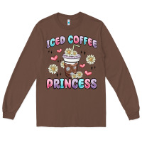 Chestnut iced coffee princess Long Sleeve Tee - MaliasSmallBusiness