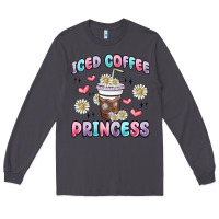 Smoke iced coffee princess Long Sleeve Tee - MaliasSmallBusiness