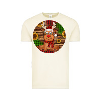 Vintage Arctic Cute reindeer Christmas Vintage Tee - Jasminsmagicworld