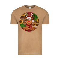 Vintage Camel Cute reindeer Christmas Vintage Tee - Jasminsmagicworld