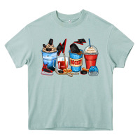 Arona hockey begins after coffee cups Heavy Core Tee - Zillion Design Studio