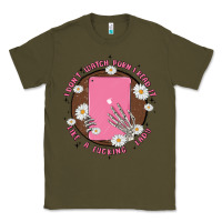 Army Green i don't watch prn i read it like a fucking lady Classic Tee - MaliasSmallBusiness