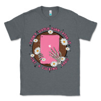 Charcoal Heather i don't watch prn i read it like a fucking lady Classic Tee - MaliasSmallBusiness