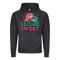 Vintage Black feeling sweet donuts Vintage Hoodie - AdoDesignShop