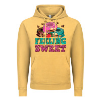 Vintage Mustard feeling sweet donuts Vintage Hoodie - AdoDesignShop