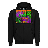 Black spooky vibes tumbler Zipper Hoodie - BundleAndBundleShop
