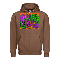 Chestnut spooky vibes tumbler Zipper Hoodie - BundleAndBundleShop