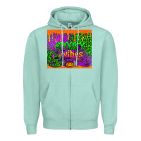 Seafoam spooky vibes tumbler Zipper Hoodie - BundleAndBundleShop