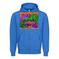 True Royal spooky vibes tumbler Zipper Hoodie - BundleAndBundleShop