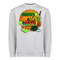 Heather Grey Cinco De Mayo Heavyweight Sweatshirt - Jasminsmagicworld