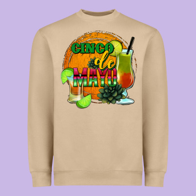 Cinco De Mayo Heavyweight Sweatshirt Designed By Jasminsmagicworld