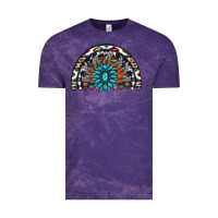 Cloud Purple western turquoise aztec cowhide serape  rainbows Vintage Tee - AdoDesignShop