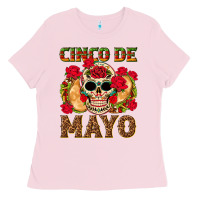 Bubblegum Pink Cinco de Mayo Ladies Tee - texasbilliewilder