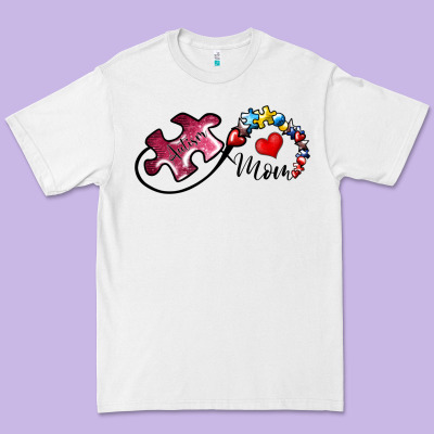 Autism Mom 1 Premium Tee Designed By Sublimationcraftshop