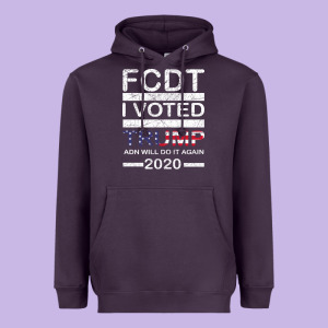Hell Yeah I Voted Trump And Will Do It Again 2020 Heavyweight Hoodie Designed By Bettercallsaul
