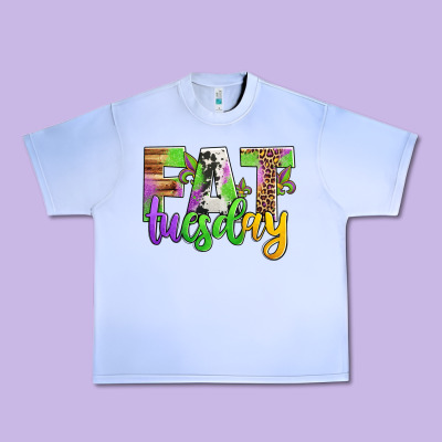 Fat Tuesday Mardi Gras Urban Heavy Tee Designed By Jasminsmagicworld