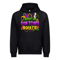 Black laissez les bon temps rouler olivia Urban Hoodie - OliviaCreatesArt