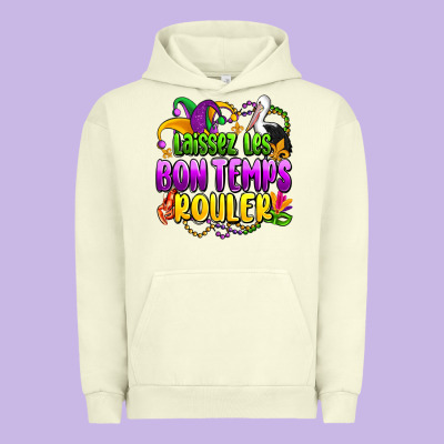 Laissez Les Bon Temps Rouler Olivia Urban Hoodie Designed By Oliviacreatesart